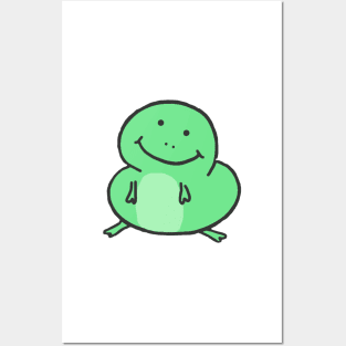 Pudgy frog Posters and Art